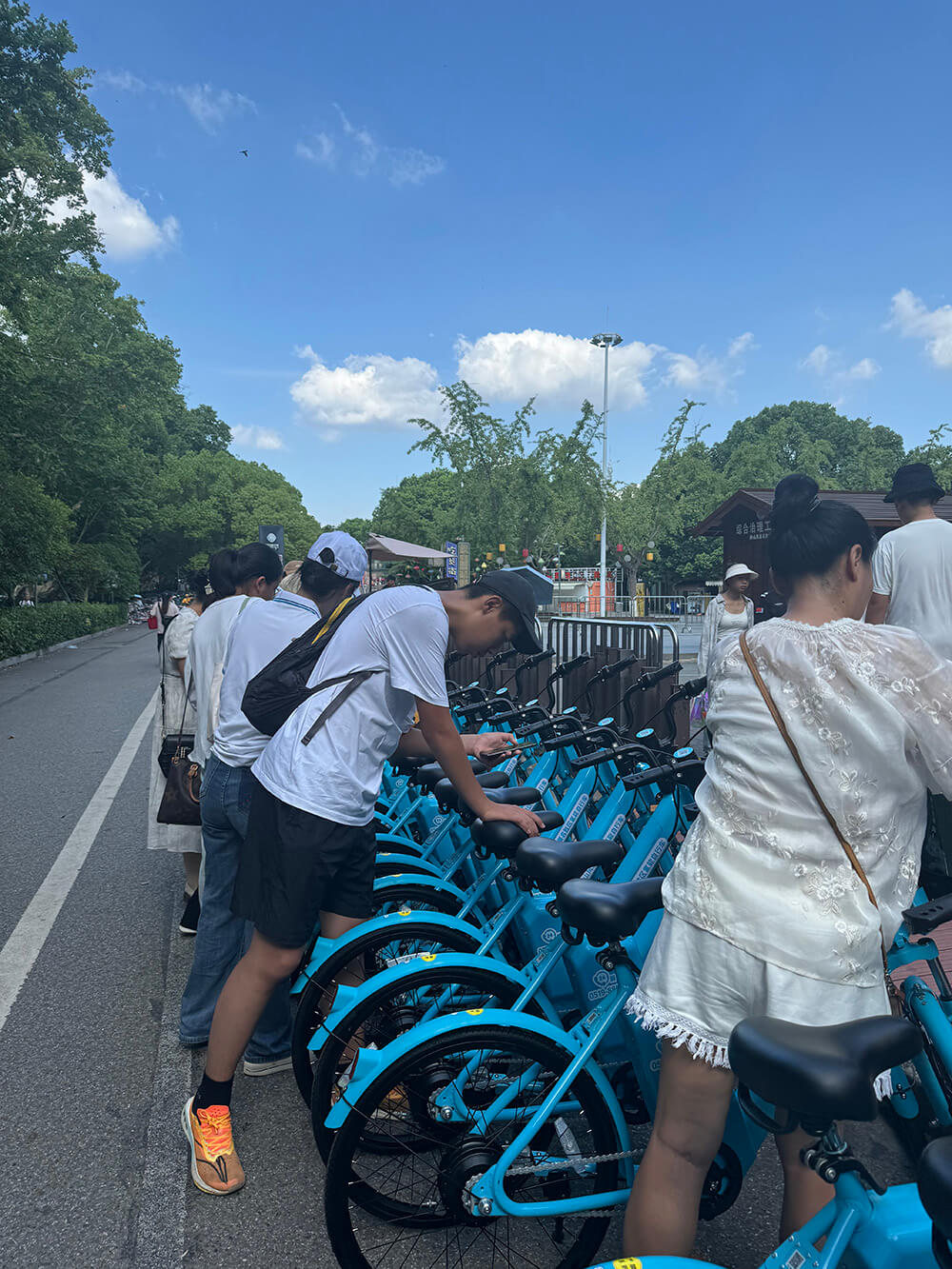 250輛氫能自行車投身南京鐘山風景區(qū)