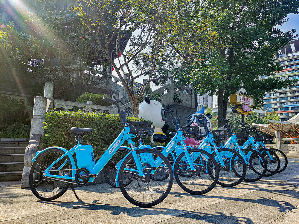 2000輛氫能自行車騎進錦江區(qū)